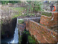 Overflow from the mill pond at Galton