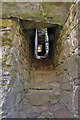 A stair at Whitslaid Tower