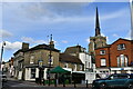 Stowmarket: Bury Street and Market Place