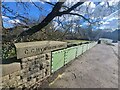 Old Bridge Marker on the A680 Whalley Road