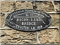 Bacon Lane Bridge, Sheffield and Tinsley Canal