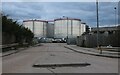 Gas holders on Perry Road, Dagenham