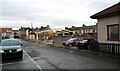 Building being demolished