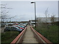 Footpath to Waitrose supermarket, Rosebird Centre