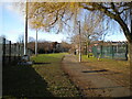 Footpath into Mount Pleasant Park, Highfield