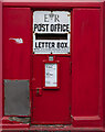 Hurstpierpoint : Post Office letter box