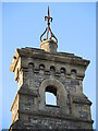 The top of the old chapel