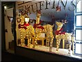 Christmas decorations at Muffins Tea Rooms