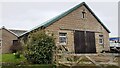 Former milking parlour at Easby Farm