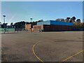 Edgbarrow Secondary School tennis court