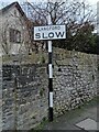 Village Signpost on Langford Road, Lower Langford