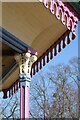 SO9421 : Detail on Montpellier Gardens Bandstand by Philip Halling