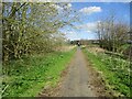 Former  section  of  Wold  Road  which  has  now  been  diverted