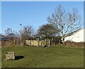 Stile onto the old railway, Medomsley