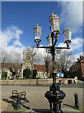 SU1405 : Ringwood - Commemorative Lamppost by Colin Smith