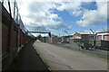 Road through the barracks