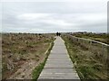 SZ1590 : Boardwalk near the coast by Oliver Dixon