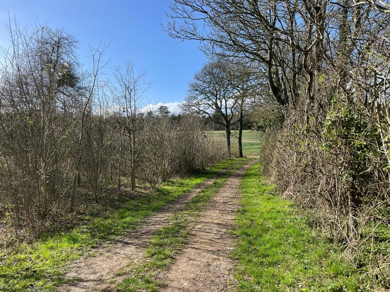 Farm track to Tangier Park © Fernweh cc-by-sa/2.0 :: Geograph Britain ...