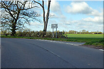 TM2773 : Junction of B1117 and B1116 east of Ashfield Green by Robin Webster