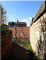 The path from Wormald Street to Huddersfield Road, Liversedge