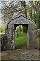 Arch leading into the churchyard