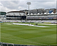 TQ2682 : A pitch inspection at Lord's by John Sutton