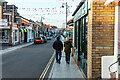 Strolling in Sheringham Station Road.