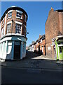 Looking up Market Street in Ellesmere