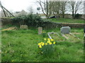 Western boundary, Carleton-in-Craven churchyard