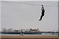 TQ3103 : Brighton Zip Wire by Peter Trimming