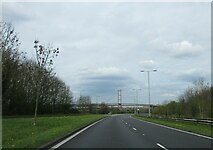 TA0222 : A15  toward  Humber  Bridge by Martin Dawes