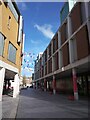 SX9292 : Bunting over Bedford Street, Exeter by David Smith