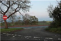SO5723 : Glewstone at the A40 junction by David Howard