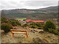 NH3214 : Bench with a view, Dundreggan by Craig Wallace