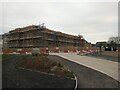 Construction on Faraday Road from Babbage Row