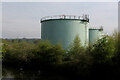 SE3728 : Storage Tank at the Fleet Oil Depot by Chris Heaton