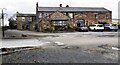 Craven Heifer Inn viewed from north end of footpath which runs parallel with B6265