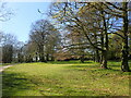 The parkland of Walcot Hall