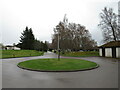 Turning circle in Dalfaber Golf & Country Club, Aviemore