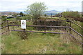 Railings on dismantled bridge