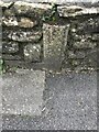 Old Boundary Marker beside Railway Villas, Carn Brea