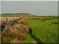 SE0615 : Path on Pole Moor, Slaithwaite by Humphrey Bolton