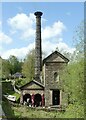 SK3155 : Leawood Pumphouse In Steam by Alan Murray-Rust