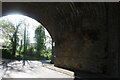 Under the railway bridge on Station Road, Little Bytham