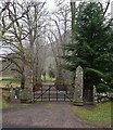 NH4216 : Cemetery entrance, Invermoriston by Craig Wallace