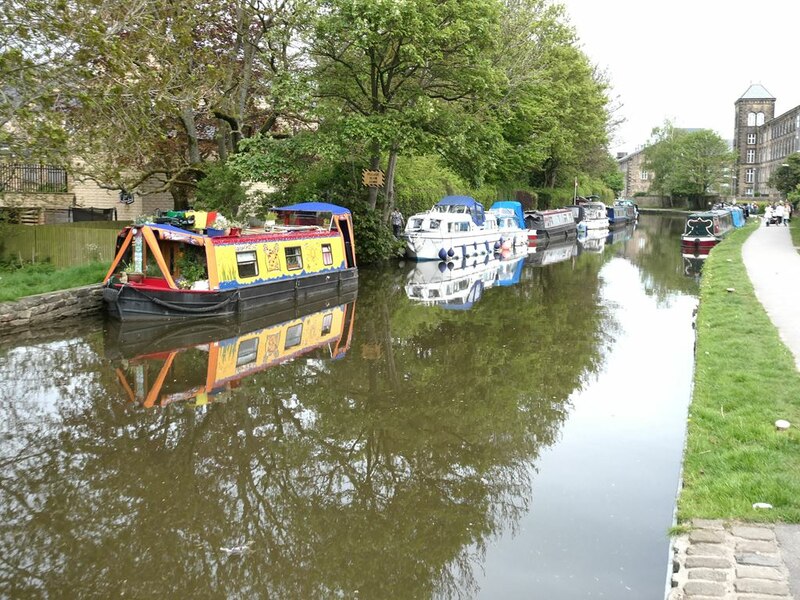 Narrowboats On The Leeds And Liverpool... © Oliver Dixon Cc-by-sa/2.0 ...