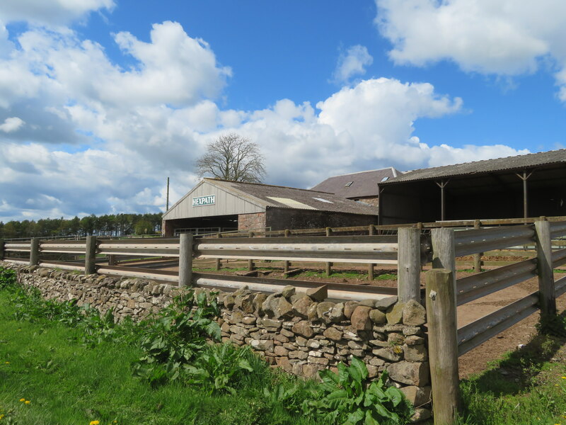 Farm Buildings At Hexpath © M J Richardson Cc-by-sa/2.0 :: Geograph ...