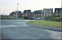 SO6024 : Roundabout on the A40, Ross-on-Wye by David Howard