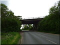 A14 bridge over Newton Road