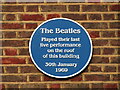 Savile Row - Beatles Plaque